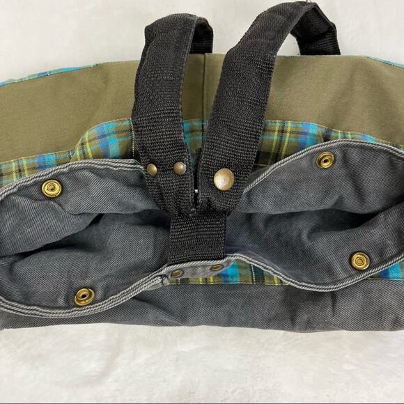 Carson Rogers Canvas Tote Bag Backpack - Picture 4 of 12